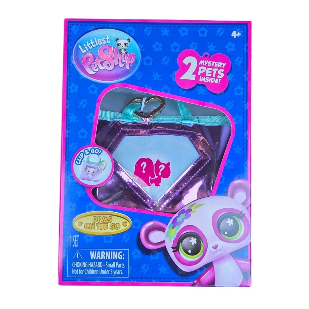Littlest Pet Shop Divas On The Go Series 6 Mystery 2 Pets NEW IN HAND